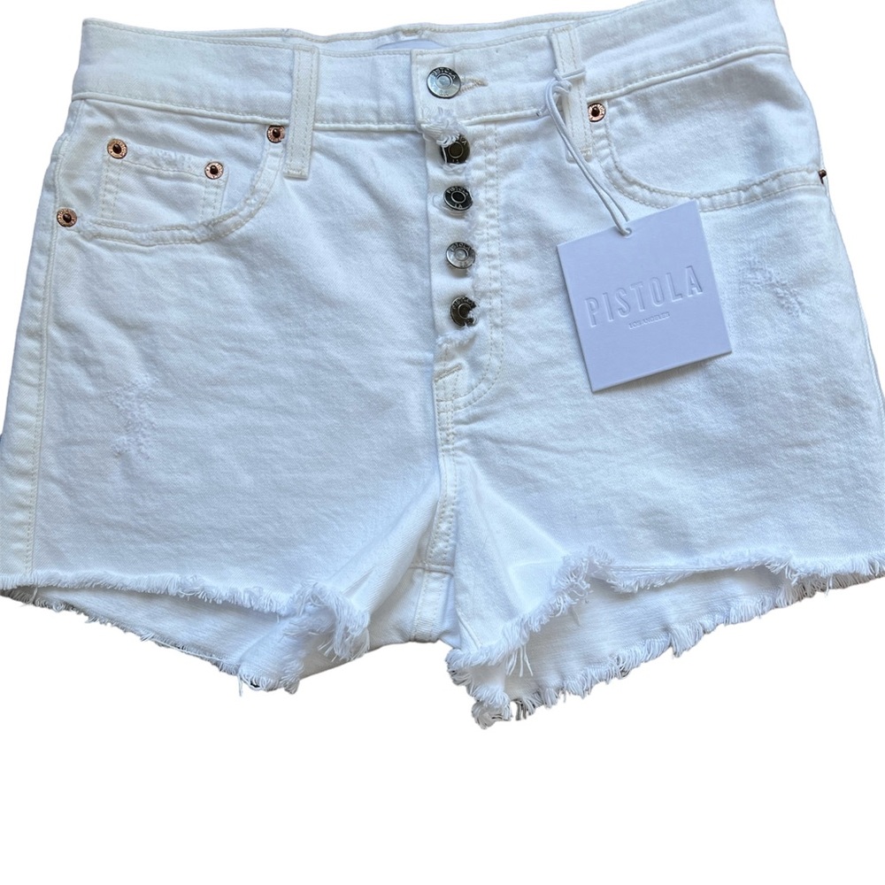 PISTOLA  NWT Winston High Rise Cut Off Shorts